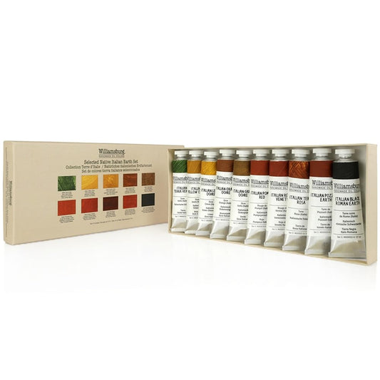 Williamsburg Artist Oil Colors by GOLDEN, Native Italian Earth Set Beauty & Personal Care Williamsburg