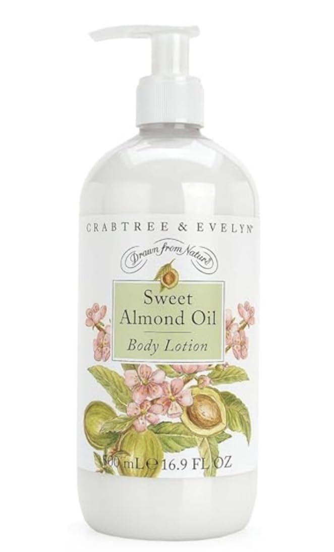 Crabtree & Evelyn Sweet Almond Oil Bath and Shower Gel & Body Lotion (16.9 fl oz each) Beauty & Personal Care Crabtree & Evelyn