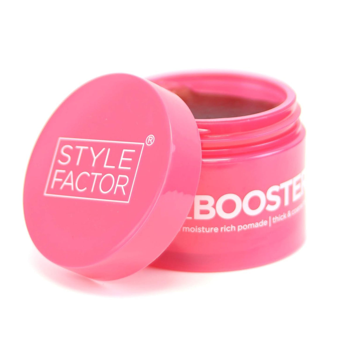 Edge Booster Style Factor Extra Strength Moisture Rich Pomade | Thick Coarse Hair (Pink Beryl) Beauty & Personal Care EDGEBOOSTER
