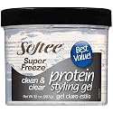 Softee Super Freeze Hair Styling Gel Protein 32 Oz,Pack of 3 Beauty & Personal Care Softee
