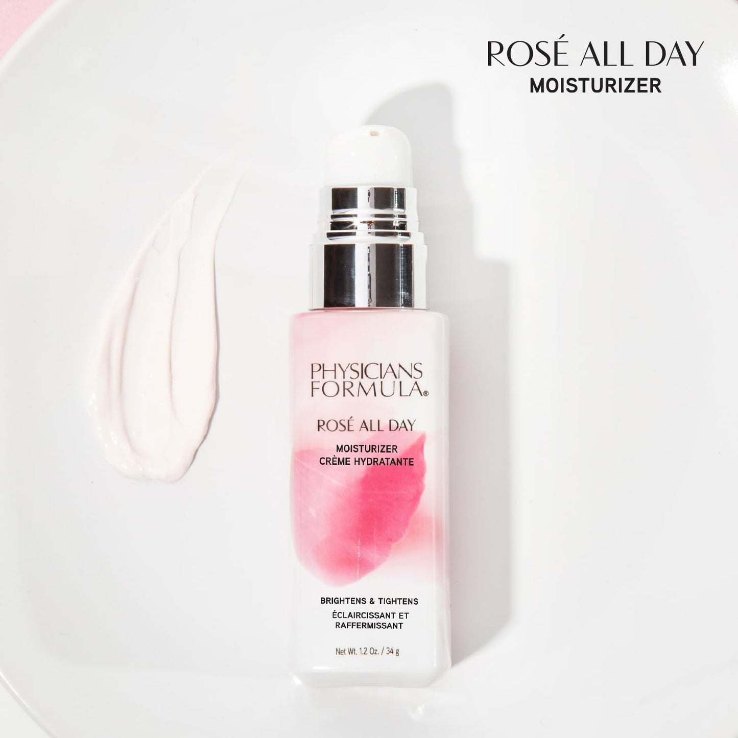 Physicians Formula Rosé All Day Face Moisturizer, Clean Beauty, Oil-Free, Dermatologist Tested, Clinically Tested Beauty & Personal Care Physicians Formula