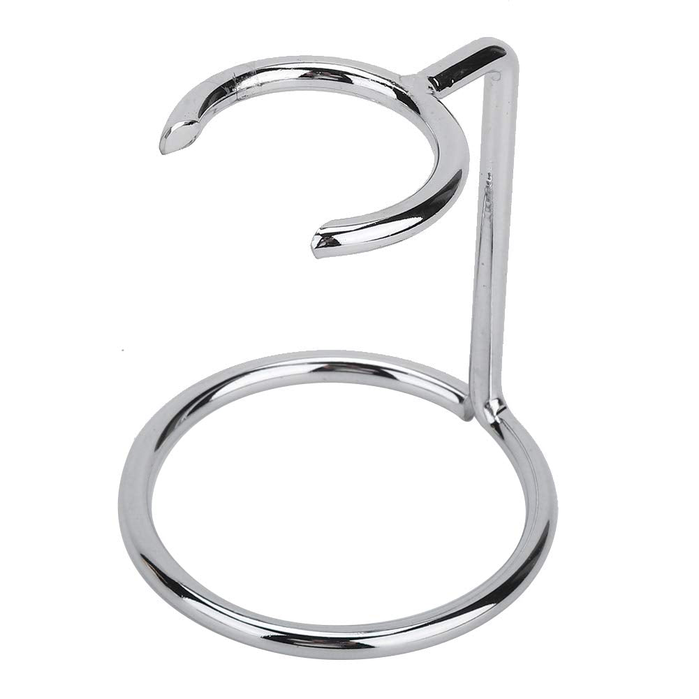 Men Razor and Shaving Brush Stand, Stainless Steel Shave Brush Holder Razor Storage Protect Shaving Kit Fits Most Razors and Brushes for Salon Home Beauty and Personal Care BORDSTRACT