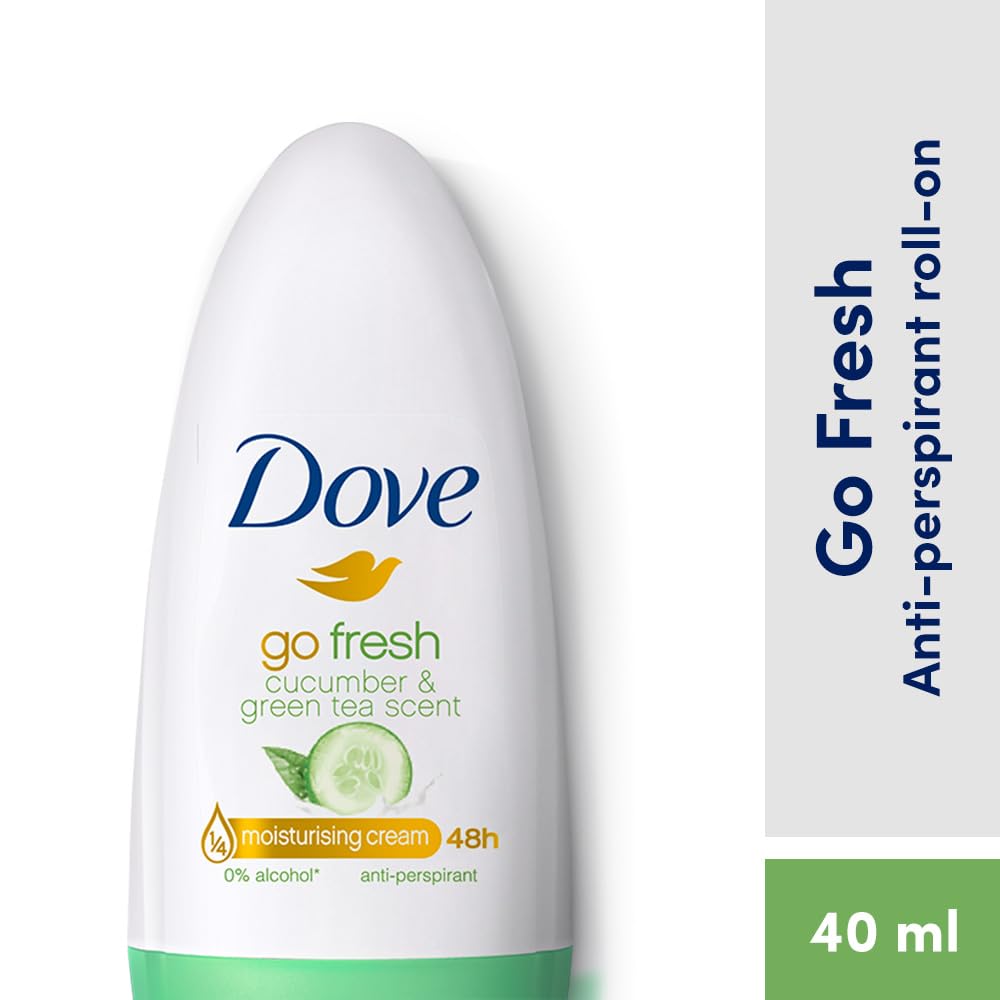 SBD (6 PK) Go Fresh Cucumber Green Tea Scent Antiperspirant Roll On, 40ml Beauty and Personal Care SB DISTRIBUTION LTD