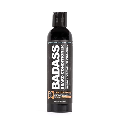 Badass Beard Care Beard Conditioner For Men - THE ORIGINAL, 8oz - Made of Natural Ingredients for A Healthy, Soft, & Itch Free Beard and Mustache Beauty & Personal Care Badass Beard Care