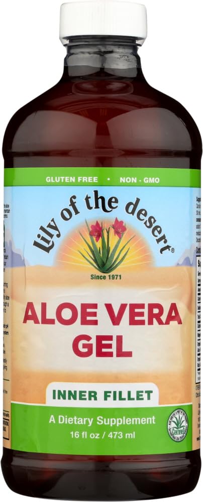Aloe Vera Gel - 16 oz ( Value Bulk Multi-pack) Pack of 24 Beauty & Personal Care Lily Of The Desert