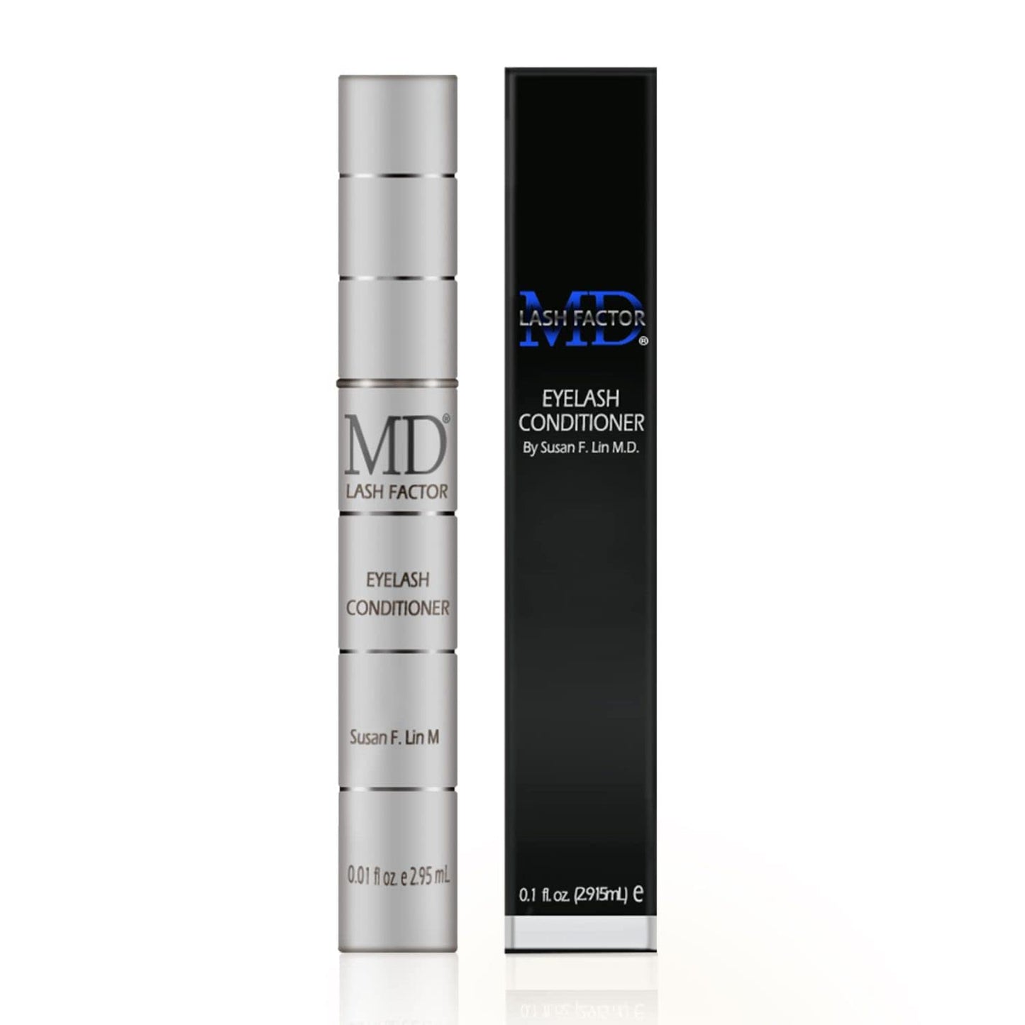 MD Lash Factor Eyelash Conditioner - 0.1 fl oz, 3-Month Supply - Daily Lash Serum with Peptides and Biotin for Thicker Lashes Beauty & Personal Care MD