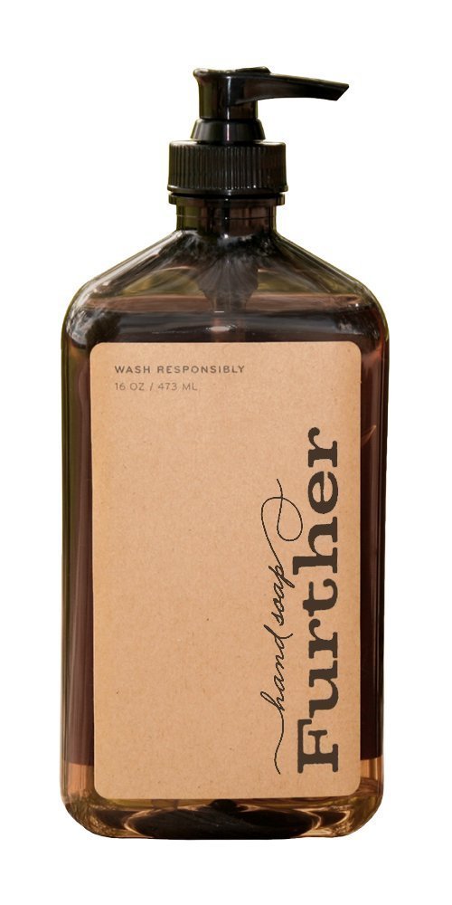 Further Moisturizing Glycerin Hand Soap, 16 Fl Oz Natural Liquid Soap - Gentle & Sustainable Beauty & Personal Care Further