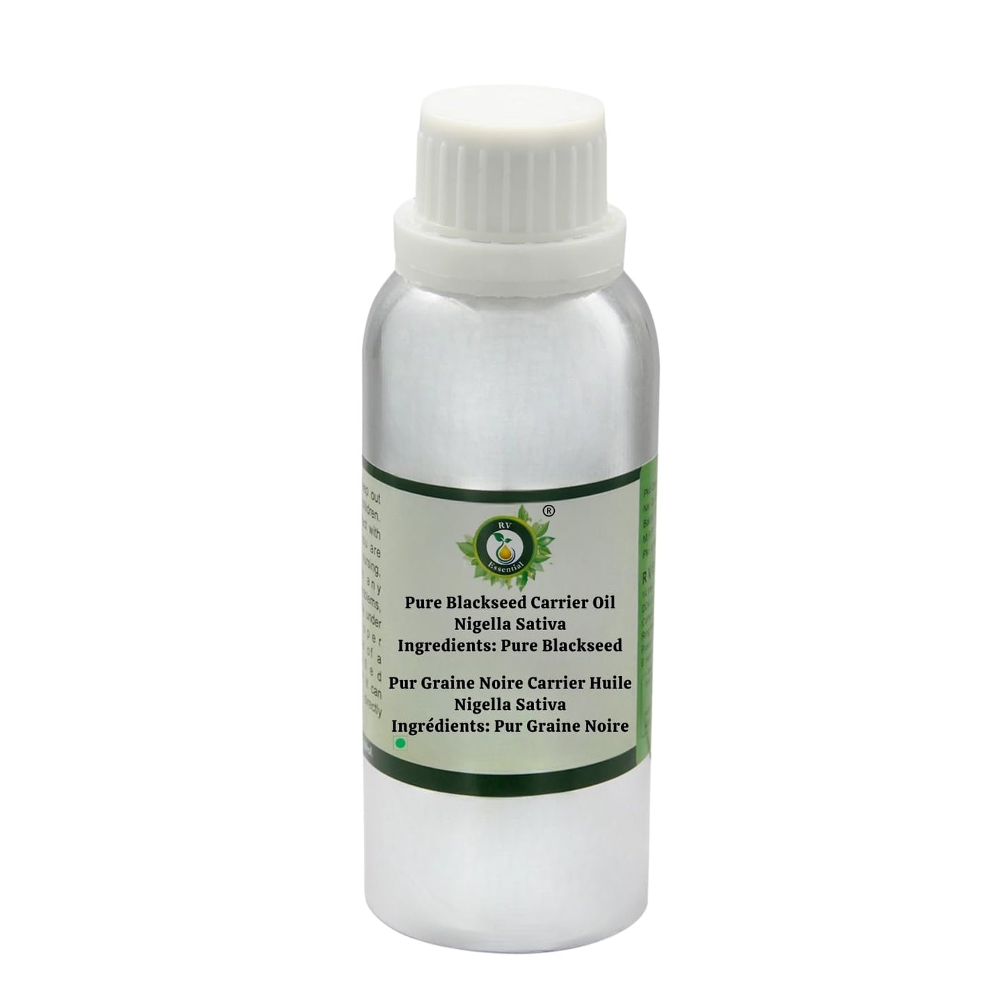 R V Essential Pure Blackseed Carrier Oil 1250ml (42oz)- Nigella Sativa (100% Pure and Natural Cold Pressed) Beauty and Personal Care R V Essential