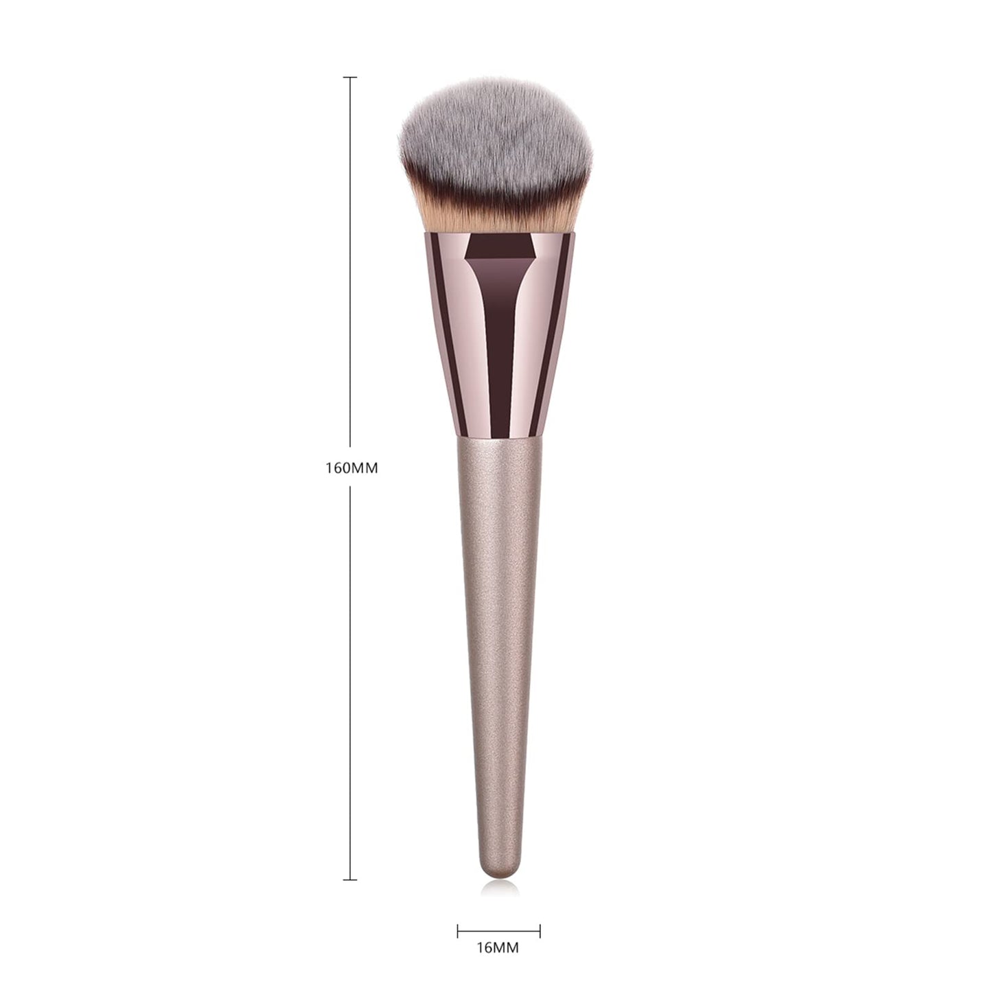 Professional Angled Foundation Brush Premium Synthetic Kabuki Makeup Brush Bronzer Contour Brush Cosmetic Applicator for Blending Liquid Powder BB Beauty & Personal Care Acivin