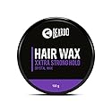 Beardo XXtra Stronghold Hair Wax, 100 gm | Crystal Hair Wax for Men | Glossy Finish | Hair Style, Shine | Extra Strong Hold Styling Hair Wax - 3.4Fl Beauty & Personal Care BEARDO