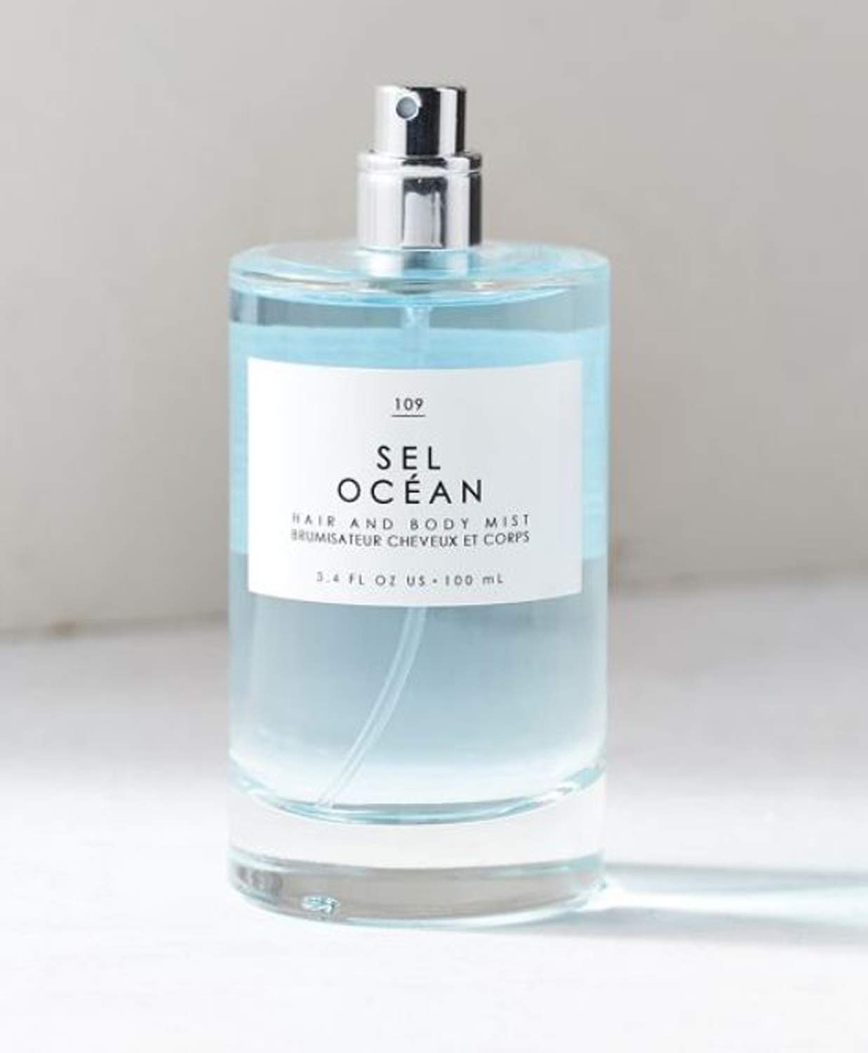 Gourmand Sel Ocean Hair + Body Mist 3.4 Fl.Oz! Blend Of Honeysuckle, Muguet And Pink sea salt! Perfumed Hair & Body Mist For All Day Long-Lasting Beauty & Personal Care Gourmand