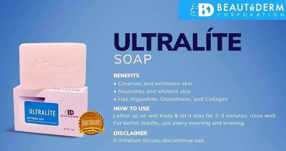Beautéderm Ultralite Soap 2 for $20 Beauty & Personal Care Beautederm