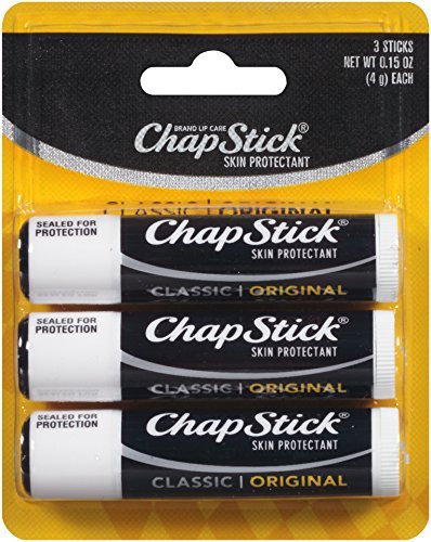 ChapStick Classic Original Skin Protectant (3-Count (Pack of 4), 0.15 Ounce Each) Beauty & Personal Care ChapStick