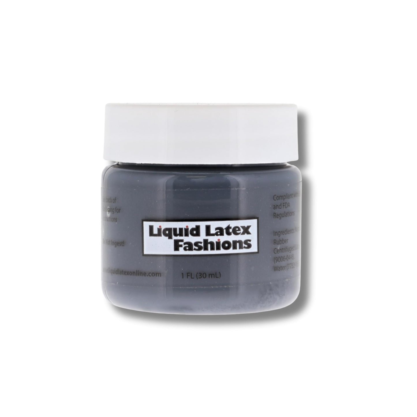 Girls Night Out Liquid Latex Body & Face Paint Kit - Four 1 fl oz (Pink • White • Silver • Black) + 4 Application Brushes - Body Art, Nightclub Beauty & Personal Care Liquid Latex Fashions