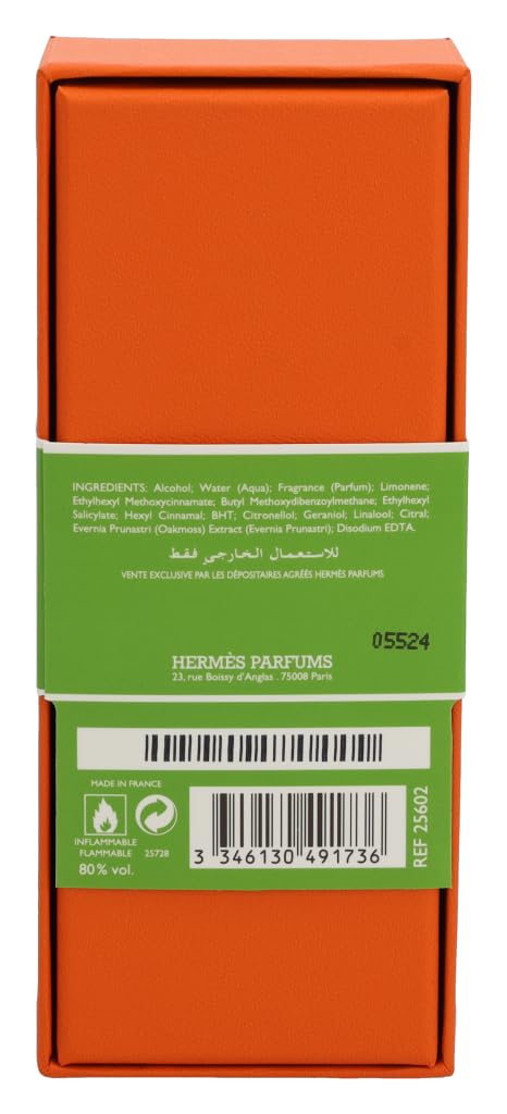 Eau de Pamplemousse Rose by Hermes 3.3 oz Eau de Cologne Spray Beauty & Personal Care Hermès