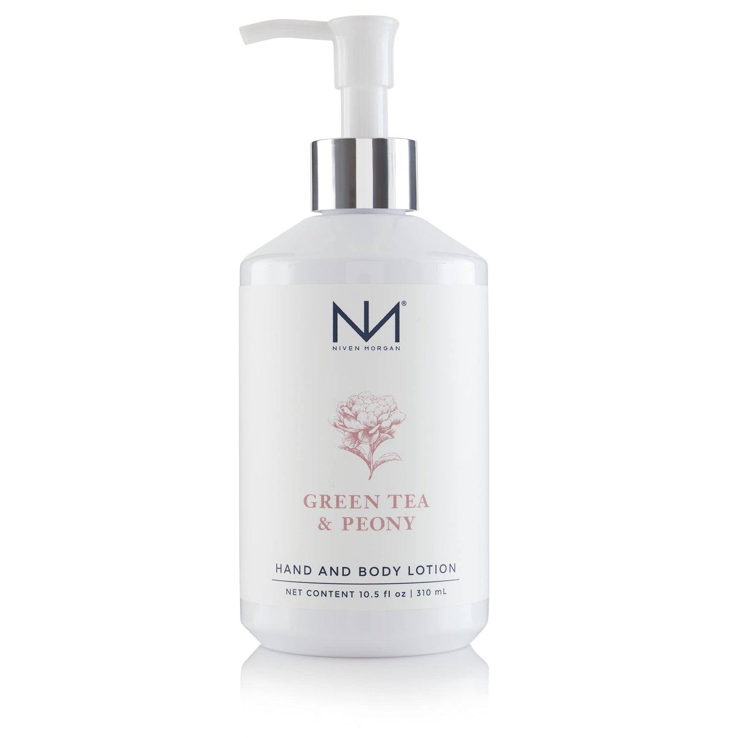 Niven Morgan Green Tea & Peony Hand and Body Lotion 10.5 Fl.oz Beauty & Personal Care Niven Morgan