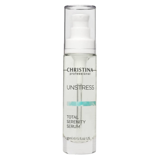 Christina Unstress Total Serenity Calming Serum for Face - 30ml - Instantly Relieves, Reduces and Rebalances Stressed Skin - Soothing Serum Beauty & Personal Care CHRISTINA
