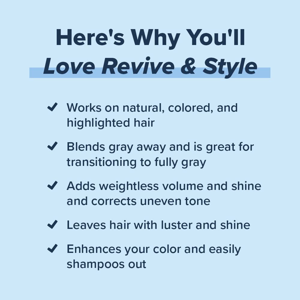Truhair Revive and Style Color Mousse (Silver) Beauty & Personal Care Truhair