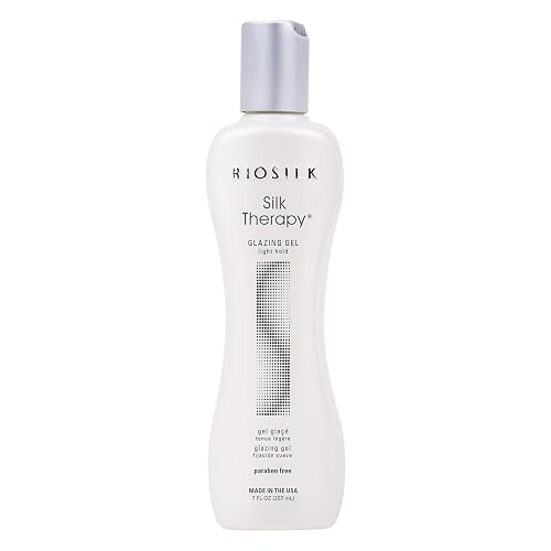 BioSilk Silk Therapy Glazing Gel, Light-Hold Styling Gel For Shine Without Stickiness, Sulfate, Paraben, & Cruelty-Free, 7 Oz Beauty & Personal Care BioSilk