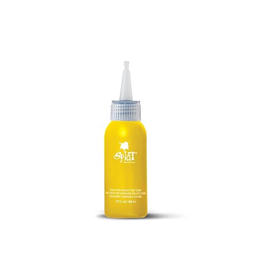 SPLAT - Lemon Drop, Semi-Permanent Hair Color (Yellow) Complete Kit with Bleach & Gloves Beauty & Personal Care Splat