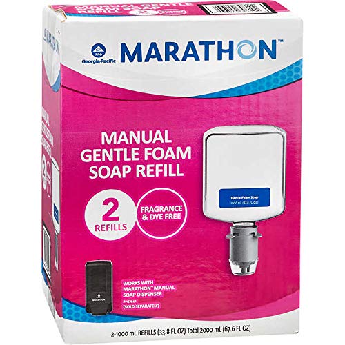 Marathon Manual Foam Soap Refill, 1000 mL, 2 ct (GP7671200) Beauty & Personal Care Product By Marathon