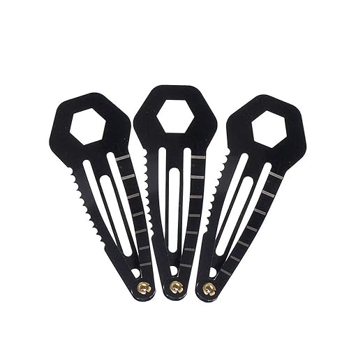 3 Pack, Multi Tool Tactical Hair Clip - Universal Survival Kit for Women Beauty & Personal Care West Coast Paracord