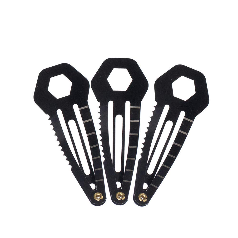 3 Pack, Multi Tool Tactical Hair Clip - Universal Survival Kit for Women Beauty & Personal Care West Coast Paracord