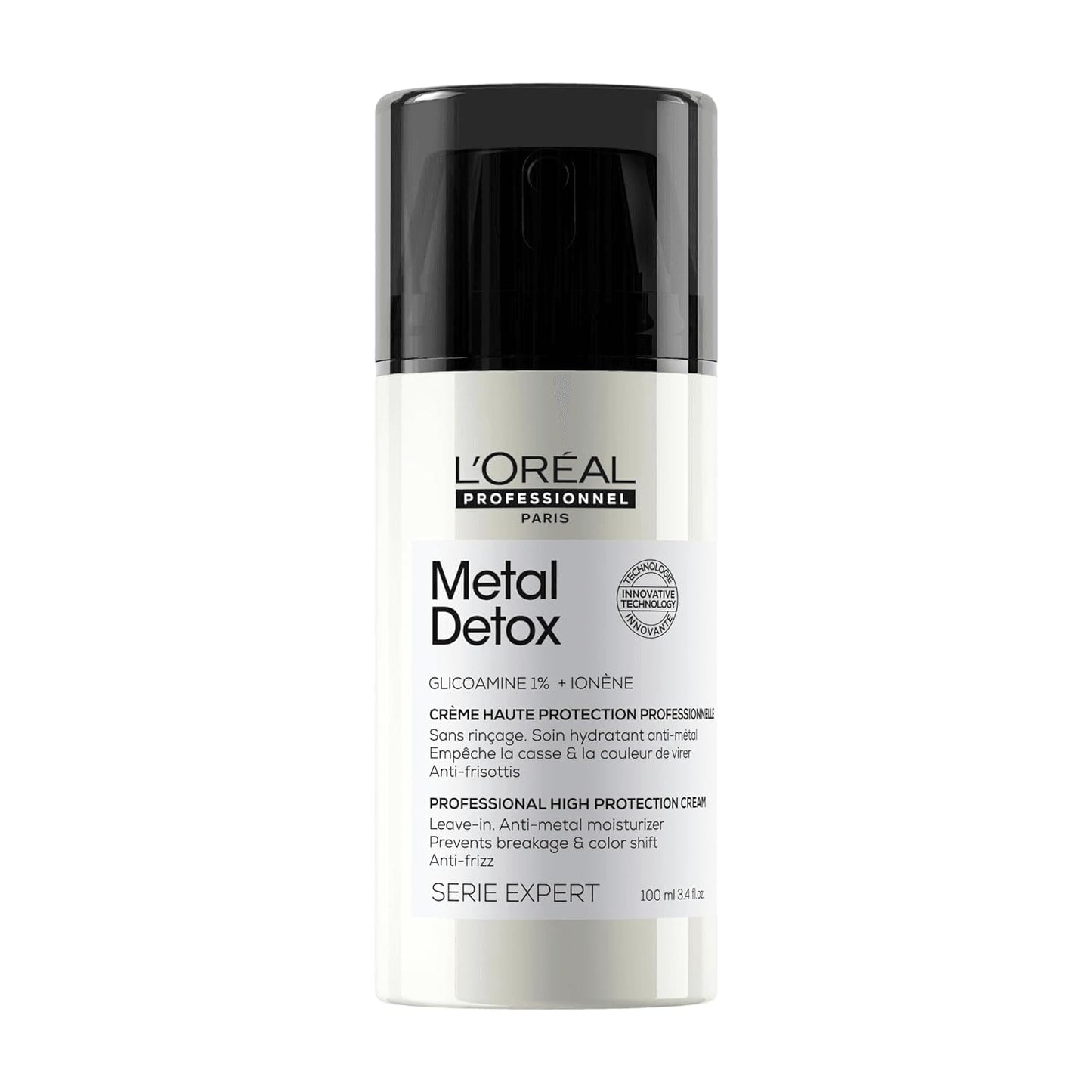 L'Oréal Professionnel Paris Metal Detox Smoothing Cream - Lightweight Styling Leave-In Treatment For All Hair Types, Hydrates and Protects Against Beauty & Personal Care L'Oréal Professionnel Paris