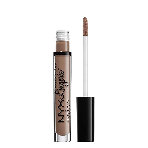 NYX PROFESSIONAL MAKEUP Lip Lingerie Matte Liquid Lipstick - Delicate Lust (Greige) Beauty & Personal Care NYX PROFESSIONAL MAKEUP