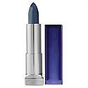 Maybelline New York Color Sensational Blue Lipstick Matte Lipstick, Midnight Blue, 0.15 oz,Pack of 1 Beauty & Personal Care MAYBELLINE
