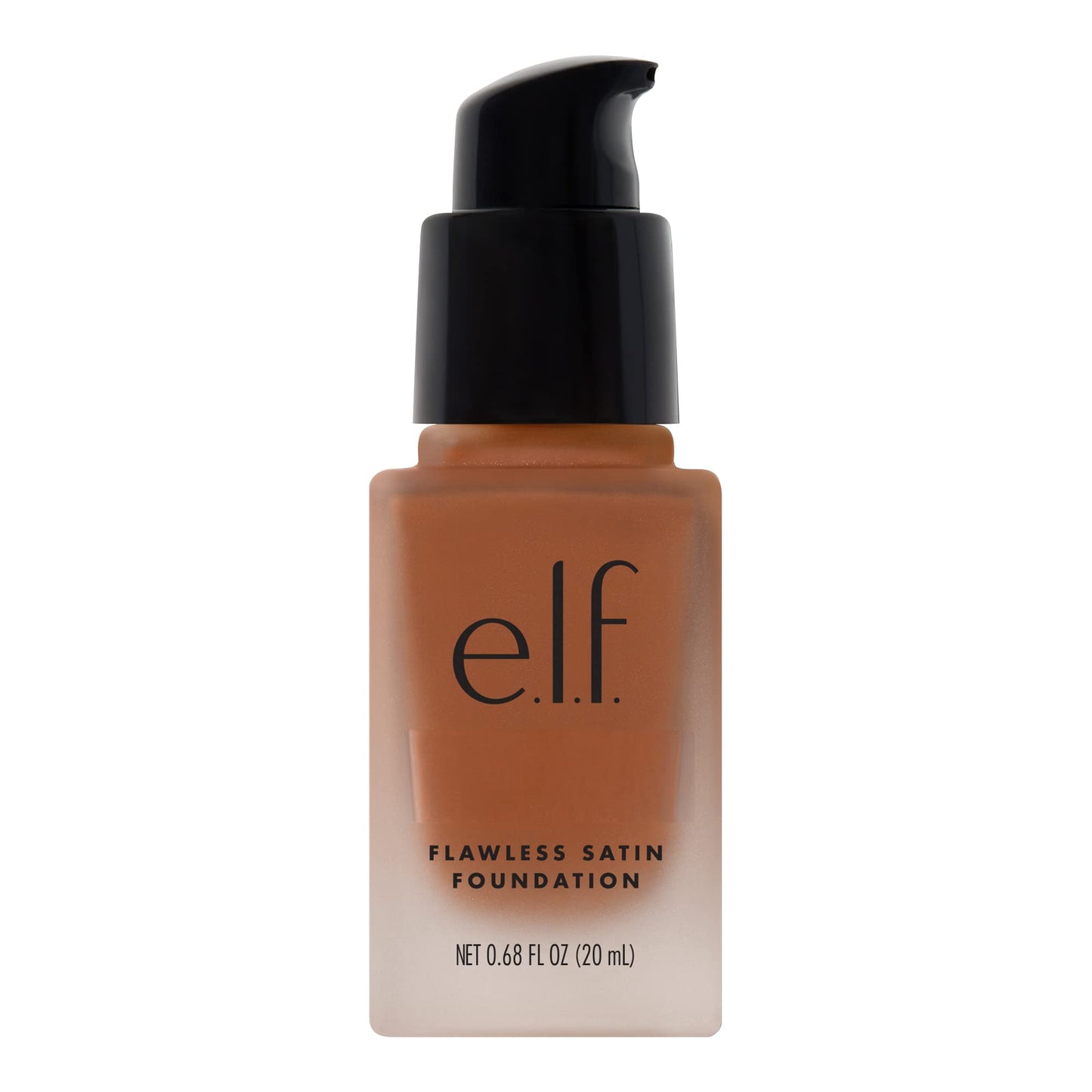 e.l.f. Flawless Satin Foundation, Lightweight & Medium Coverage, Semi-Matte Finish, Vegan , Coco, 0.68 Fl Oz (20mL) Beauty & Personal Care e.l.f.
