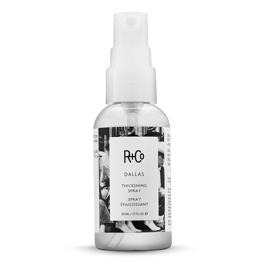 R+Co Dallas Thickening Spray Travel | Blow Out Spray For Volume + Body + Shine | Vegan + Cruelty-Free | 1.7 Oz Beauty & Personal Care R+Co
