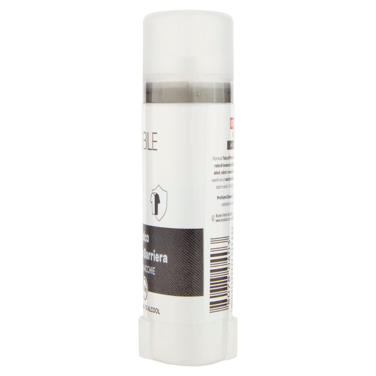 Borotalco Deodorante Stick Invisible Grigio, Formato 40 ml - Roll On Invisible Talc Barrier Effect 1.3 Fl Oz made in Italy Beauty and Personal Care Borotalco