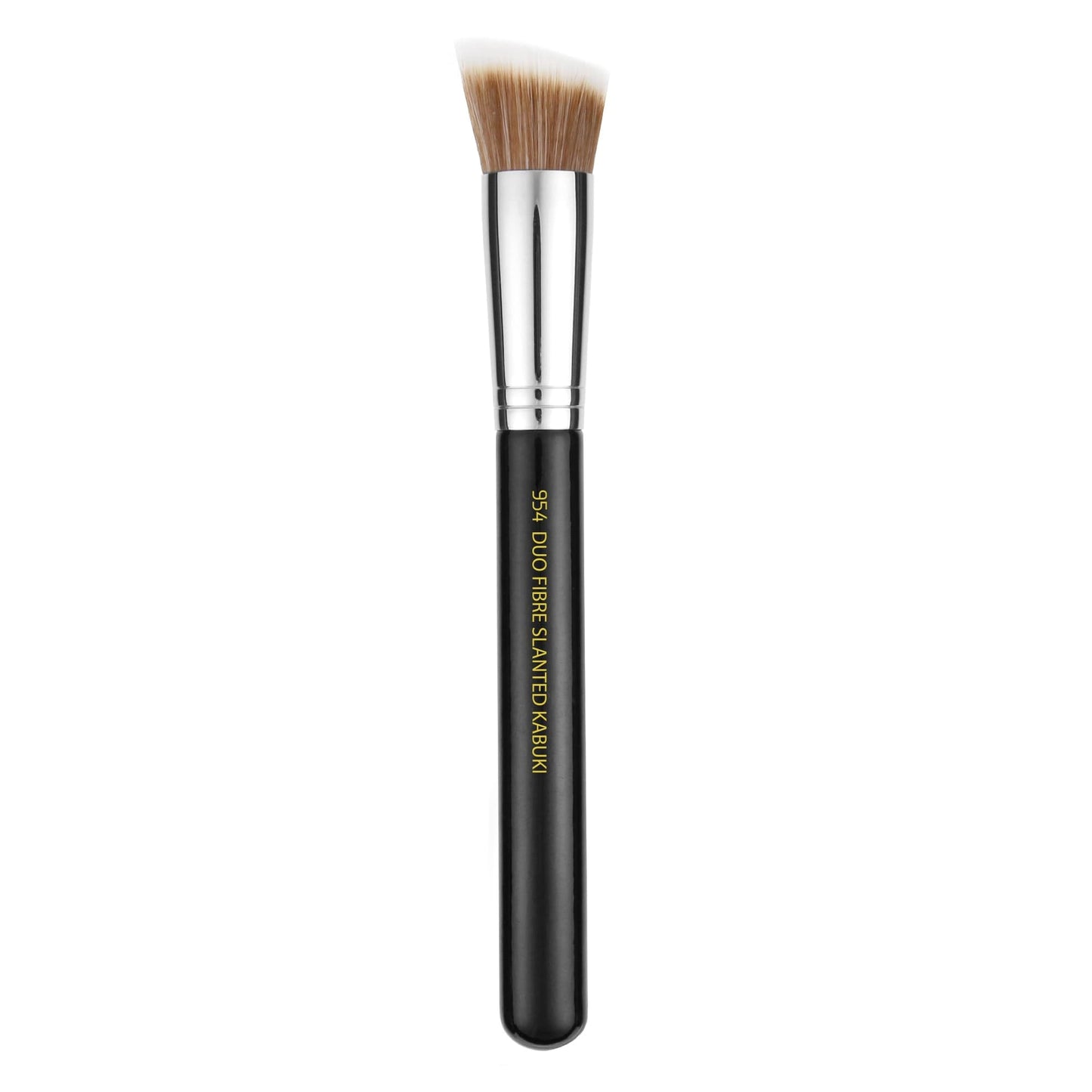 Bdellium Tools Professional Makeup Brush - Maestro Series 954 Duet Fiber Slanted Kabuki - With Soft Synthetic Fibers, For Stippling, Buffing, Blending Beauty & Personal Care BDELLIUM TOOLS