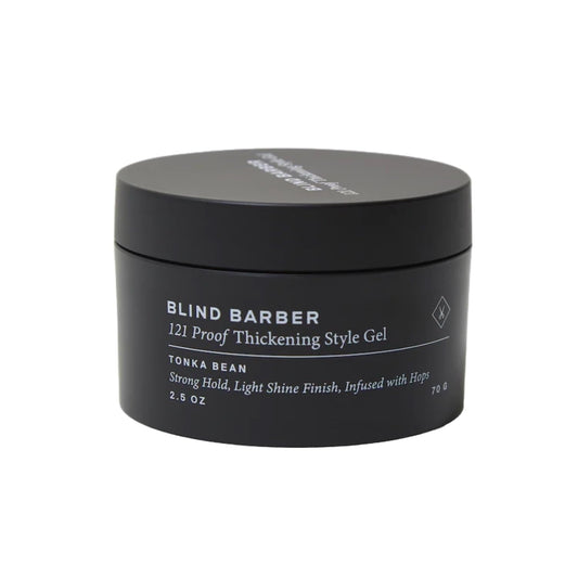 Blind Barber 121 Proof Thickening Style Gel - Medium to Strong Hold Hair Gel - Water-Based for All Hair Types - Paraben & Sulfate Free Products Beauty & Personal Care Blind Barber