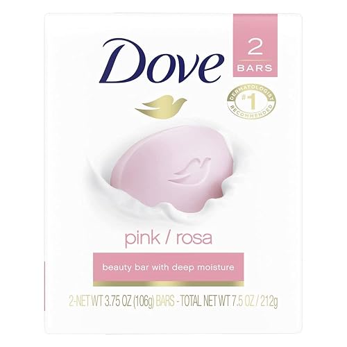 Dove Beauty Bar Pink 4 oz, 2 Bar (Pack of 24) Beauty & Personal Care Dove