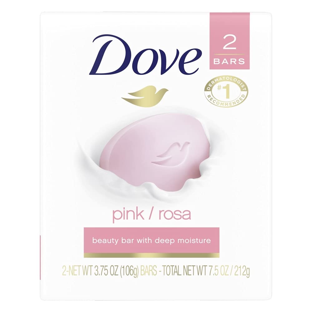 Dove Beauty Bar Pink 4 oz, 1 bar Beauty & Personal Care Dove
