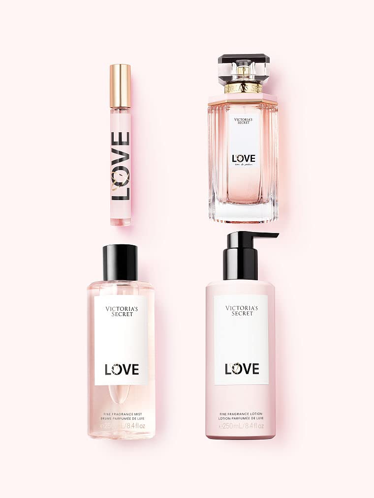 Victoria's Secret Love Fragrance Lotion, Notes of Fresh Juniper, Apricot Blush & Boyfriend Tee (8.4 oz) Beauty & Personal Care Victoria's Secret