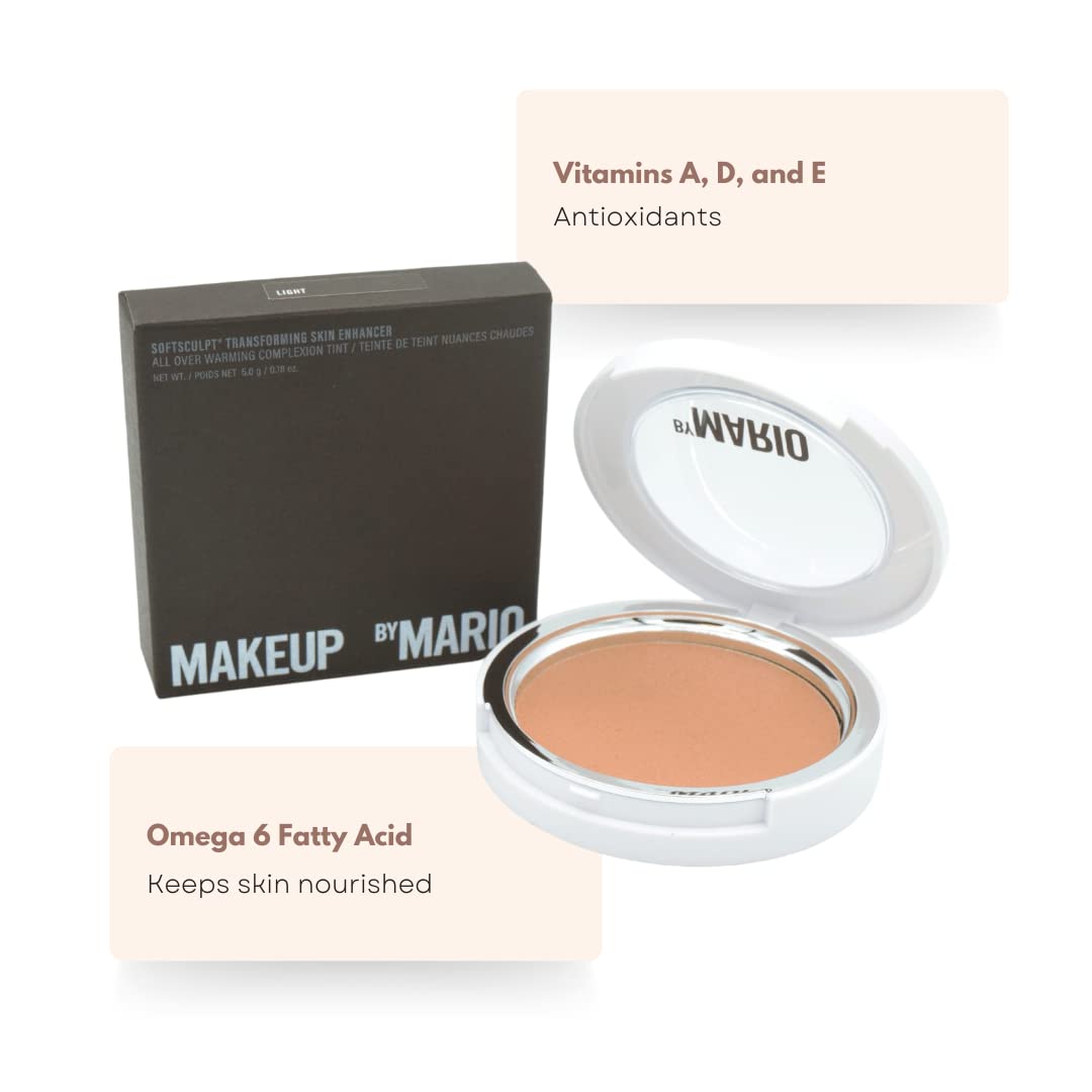 Makeup by Mario SoftSculpt Transforming Skin Enhancer - Light Warm Fair to Tones, 0.18 Ounce (Pack of 1)