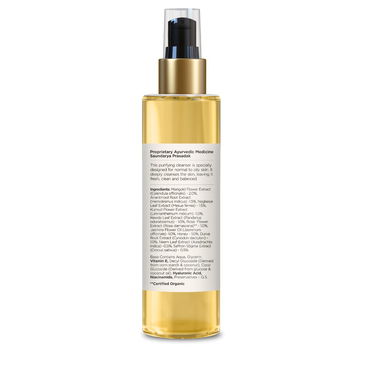 Forest Essentials Kashmiri Saffron and Neem Delicate Facial Cleanser, 200ml Beauty & Personal Care Forest Essentials