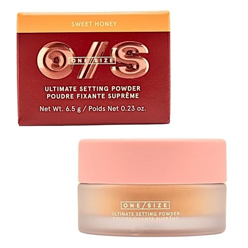 One/Size Mini Ultimate Loose Setting Powder - Sweet Honey (medium to deep skin tones) - 0.23 oz / 6.5 g Beauty & Personal Care One size