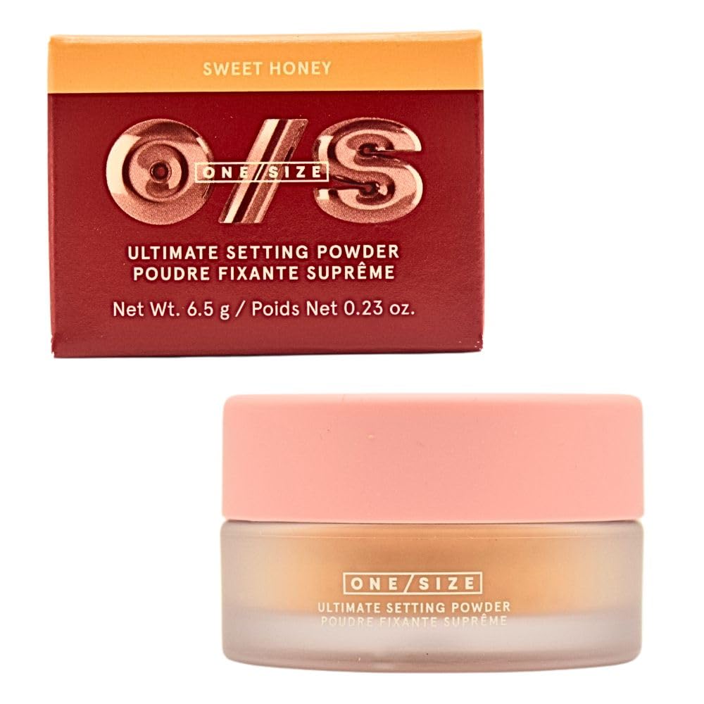 One/Size Mini Ultimate Loose Setting Powder - Sweet Honey (medium to deep skin tones) - 0.23 oz / 6.5 g Beauty & Personal Care One size