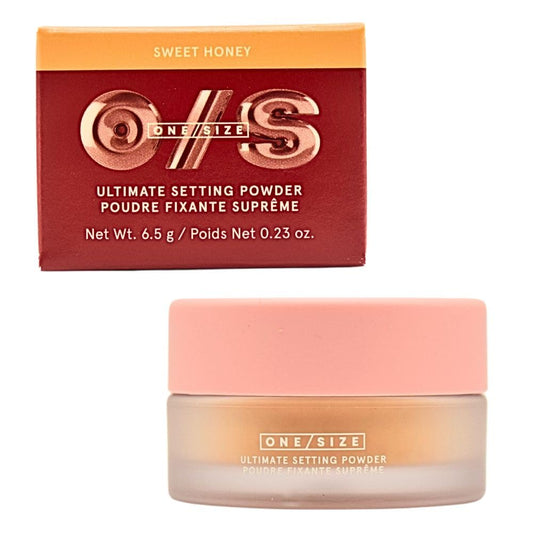 One/Size Mini Ultimate Loose Setting Powder - Sweet Honey (medium to deep skin tones) - 0.23 oz / 6.5 g Beauty & Personal Care One size