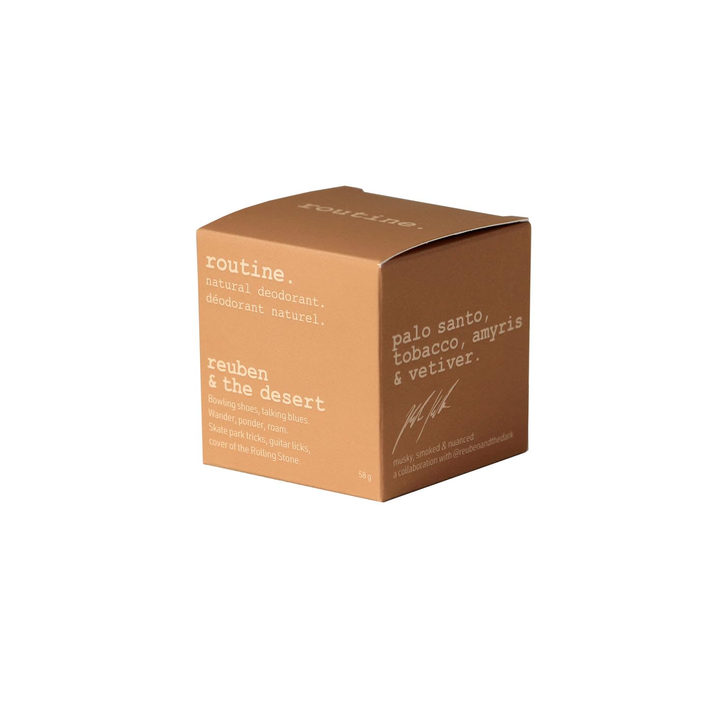 Routine. Natural Deodorant Reuben & The Desert Deo Jar - 2 Fluid Oz. - Extra Sensitive Skin Formula - Aluminum Free Natural Deodorant For Women & Men Beauty and Personal Care Routine