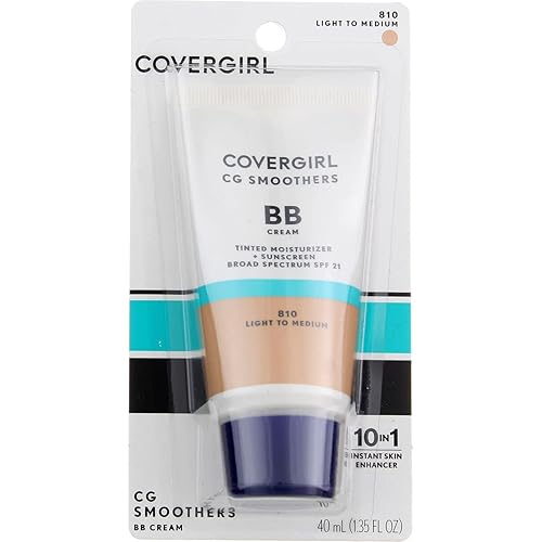 COVERGIRL Smoothers SPF 21 Tinted Coverage, Light to Medium [810], 1.35 oz Beauty & Personal Care COVERGIRL