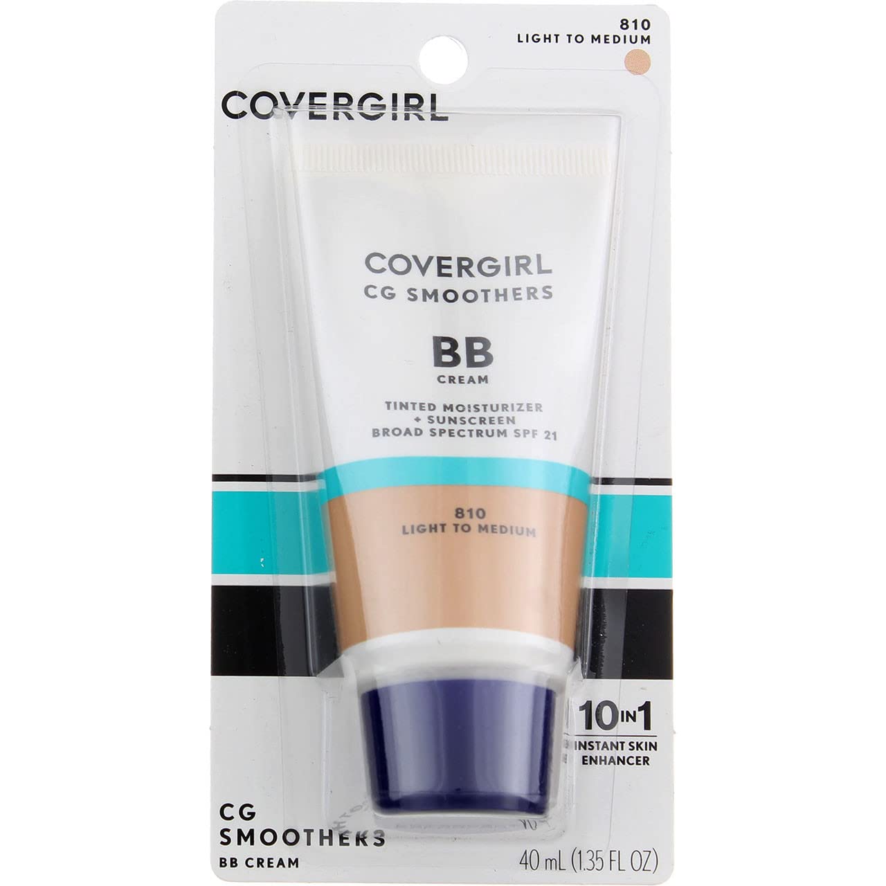 COVERGIRL Smoothers SPF 21 Tinted Coverage, Light to Medium [810], 1.35 oz Beauty & Personal Care COVERGIRL