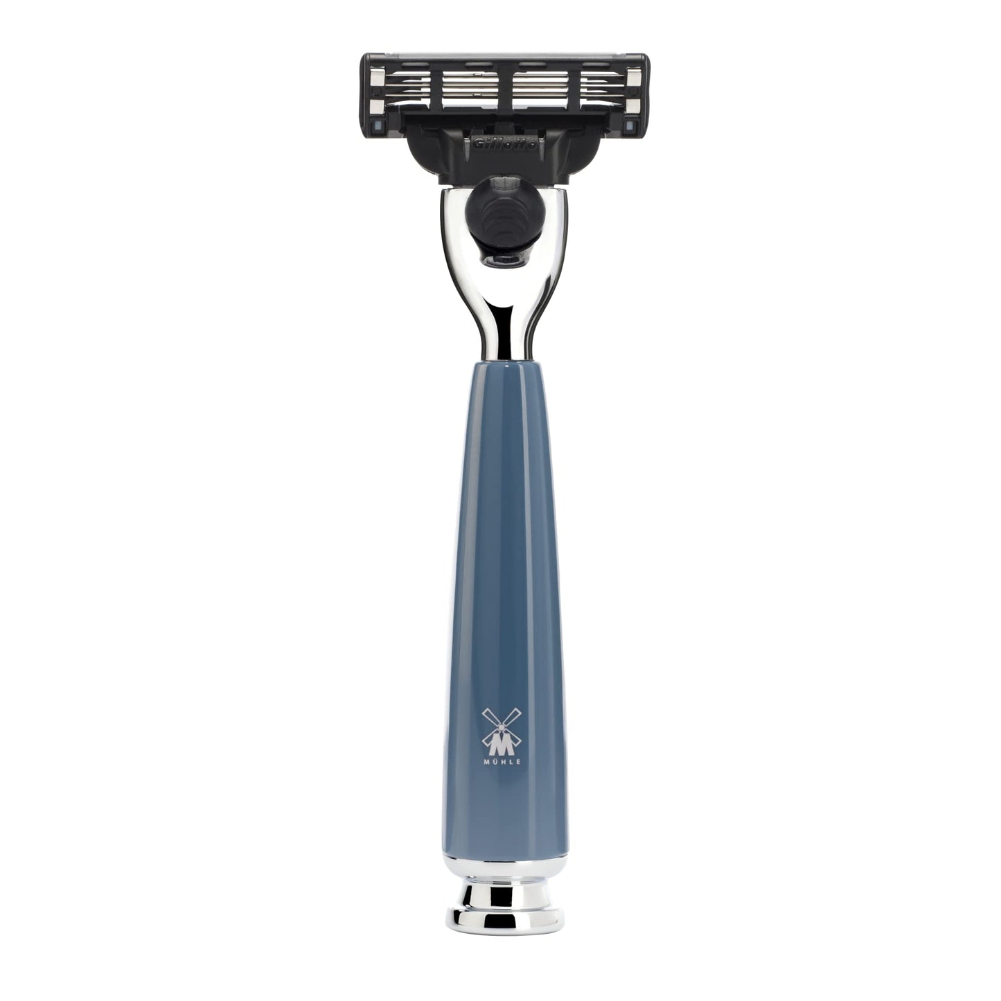 MÜHLE RYTMO 4-Piece Pure Badger 3-Blade Razor Modern Luxury Wet Shaving Set - Perfect for Every Day Use, Barbershop Quality Close Smooth Shave Beauty and Personal Care MÜHLE