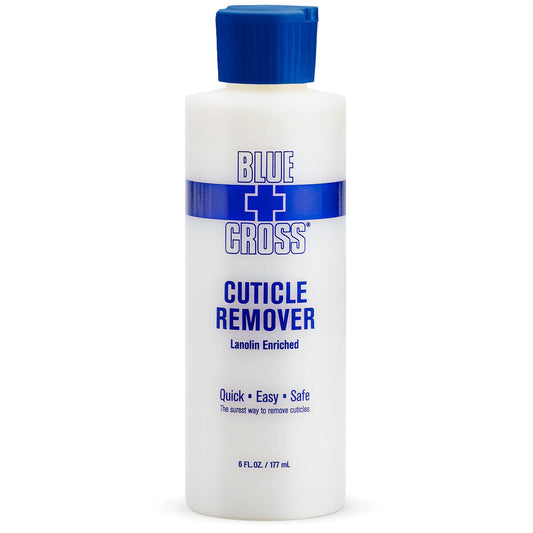 Cuticle Remover & Softener Liquid for Nails - Blue Cross Professional Nail Care with Lanolin, Hydrating Treatment for Dry Cuticles & Hangnails, Made Beauty and Personal Care Blue Cross Default Title