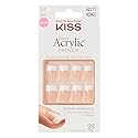 Kiss Salon Acrylic French Kit Sugar Rush Medium (3 Pack) Beauty & Personal Care KISS