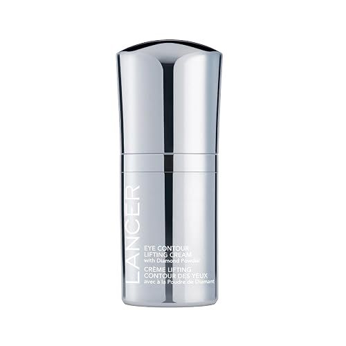 Lancer Skincare | Eye Contour Lifting Cream | Anti Aging Cream with Hyaluronic Acid and Diamond Powder | Under Eye Brightener for Dark Circles Beauty & Personal Care Lancer
